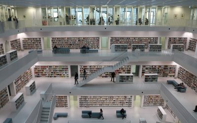 Imposant und immer einen Besuch wert: die Stadtbibliothek Stuttgart am Mailänder Platz