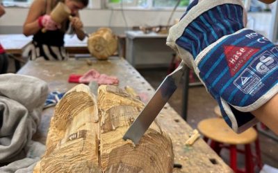 Bildhauerworkshop mit Ebba Kaynak
