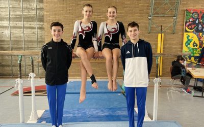Erfolgreicher Wettkampf: Jugend trainiert für Olympia Turnen